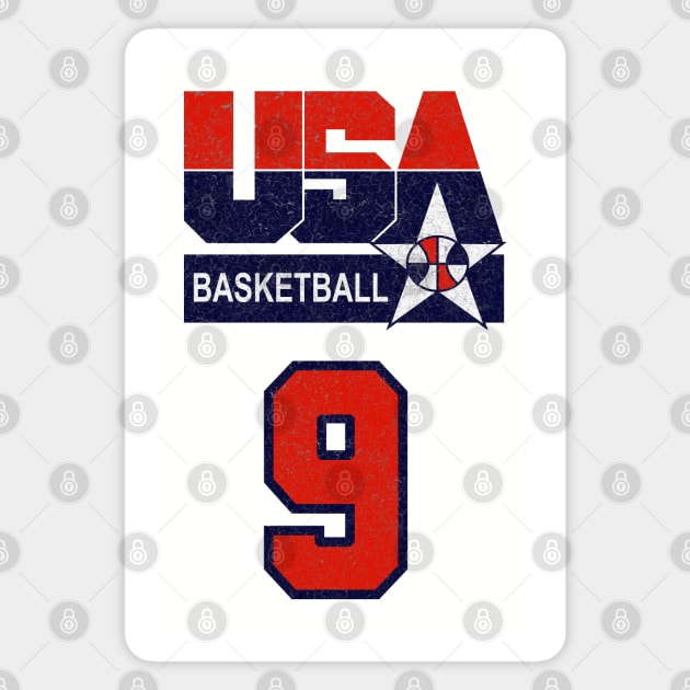 USA DREAM TEAM 92 - Vintage/ Worn Out Look!!! Magnet by Buff Geeks Art